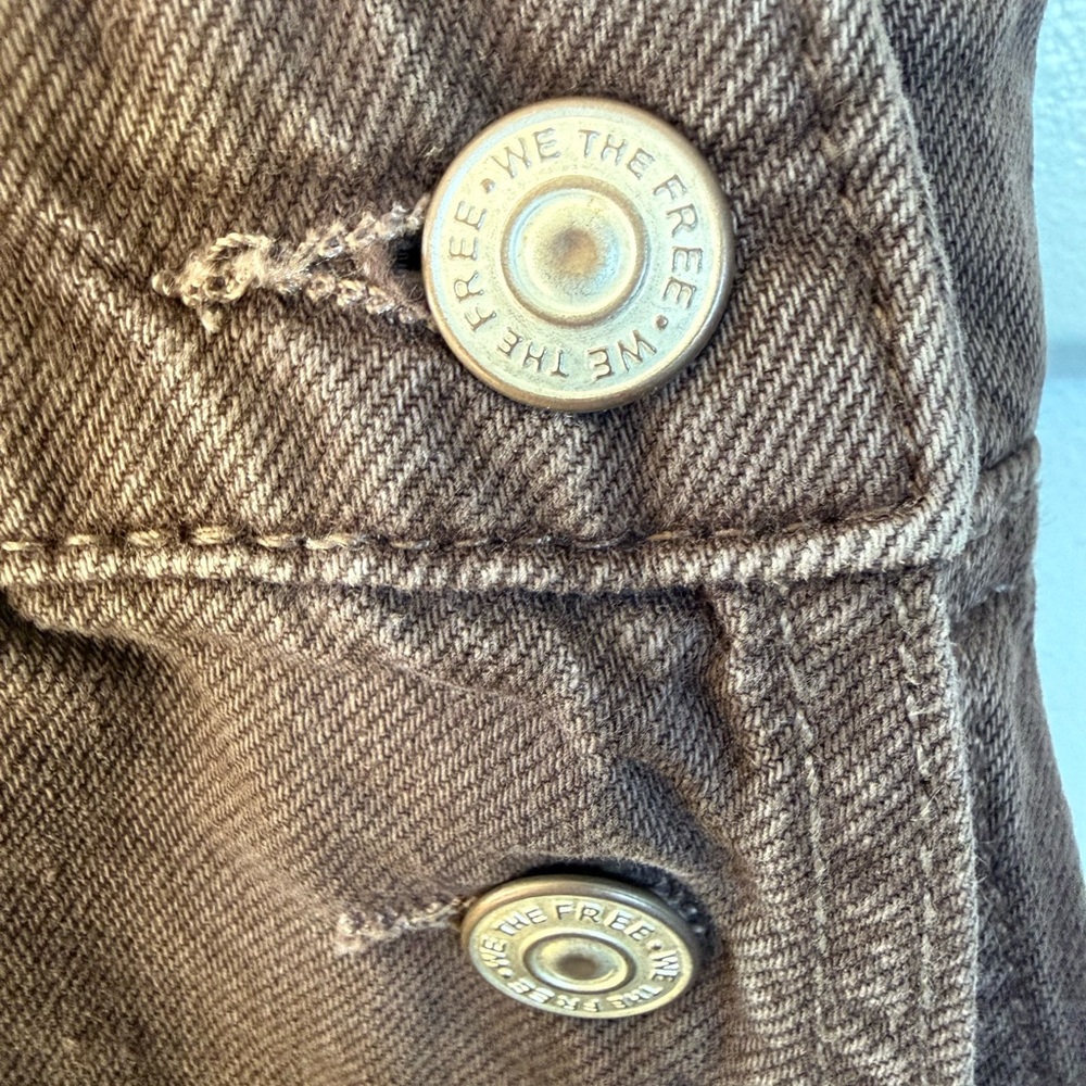 NWOT Free People Good Luck Barrel Overalls - Picture 6 of 8
